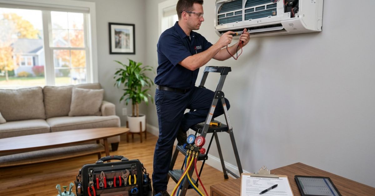 mini split service contract