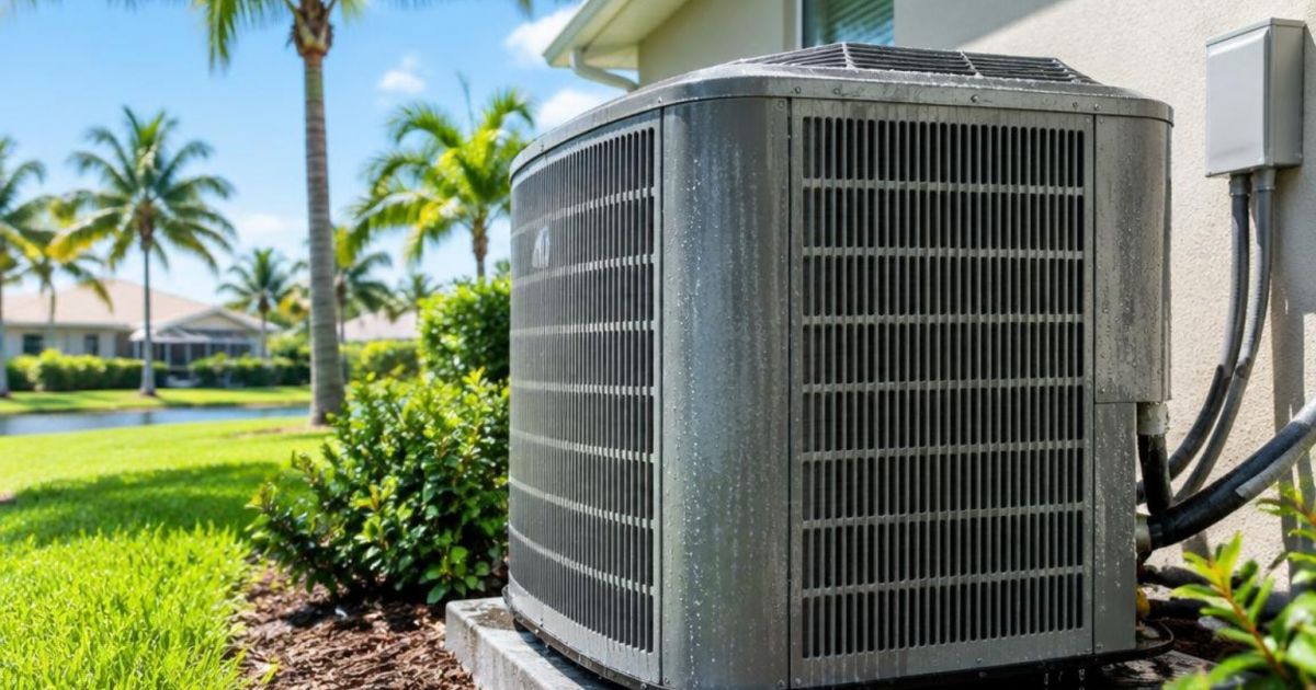 oversized residential HVAC unit running short cycles