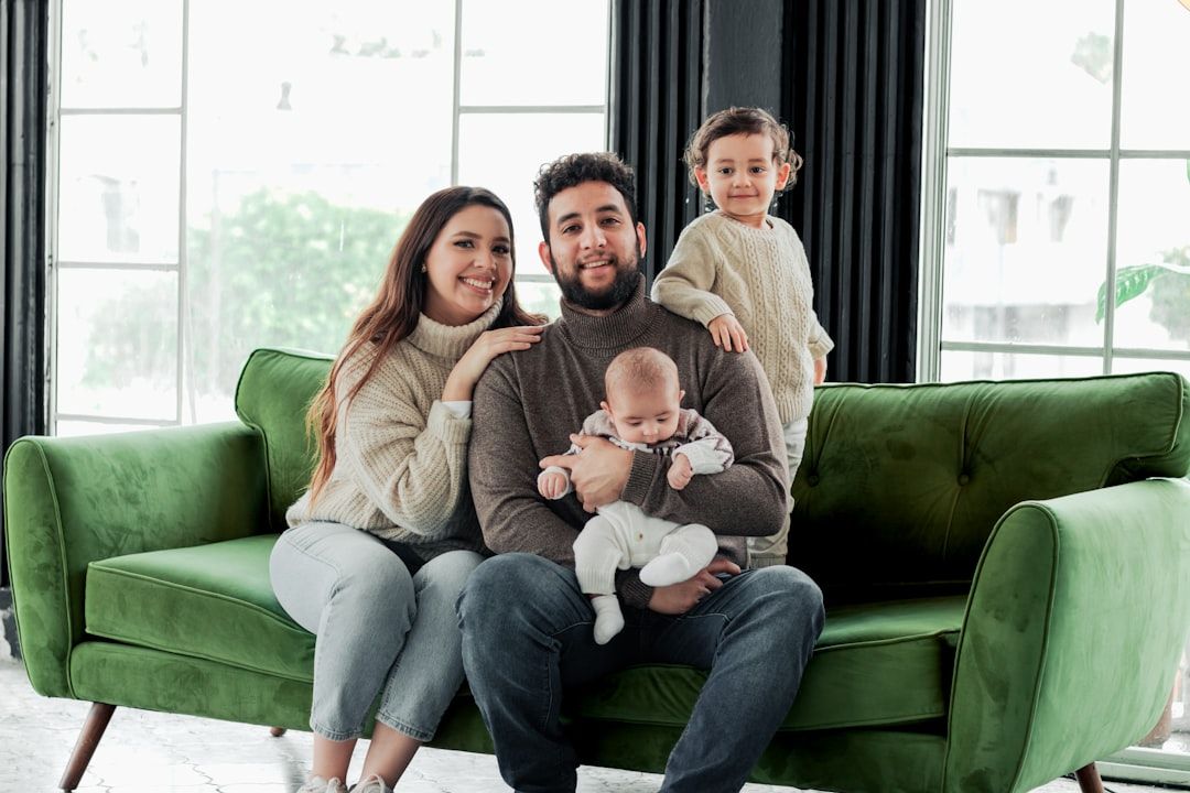indoor air quality family breathing clean air bright living room