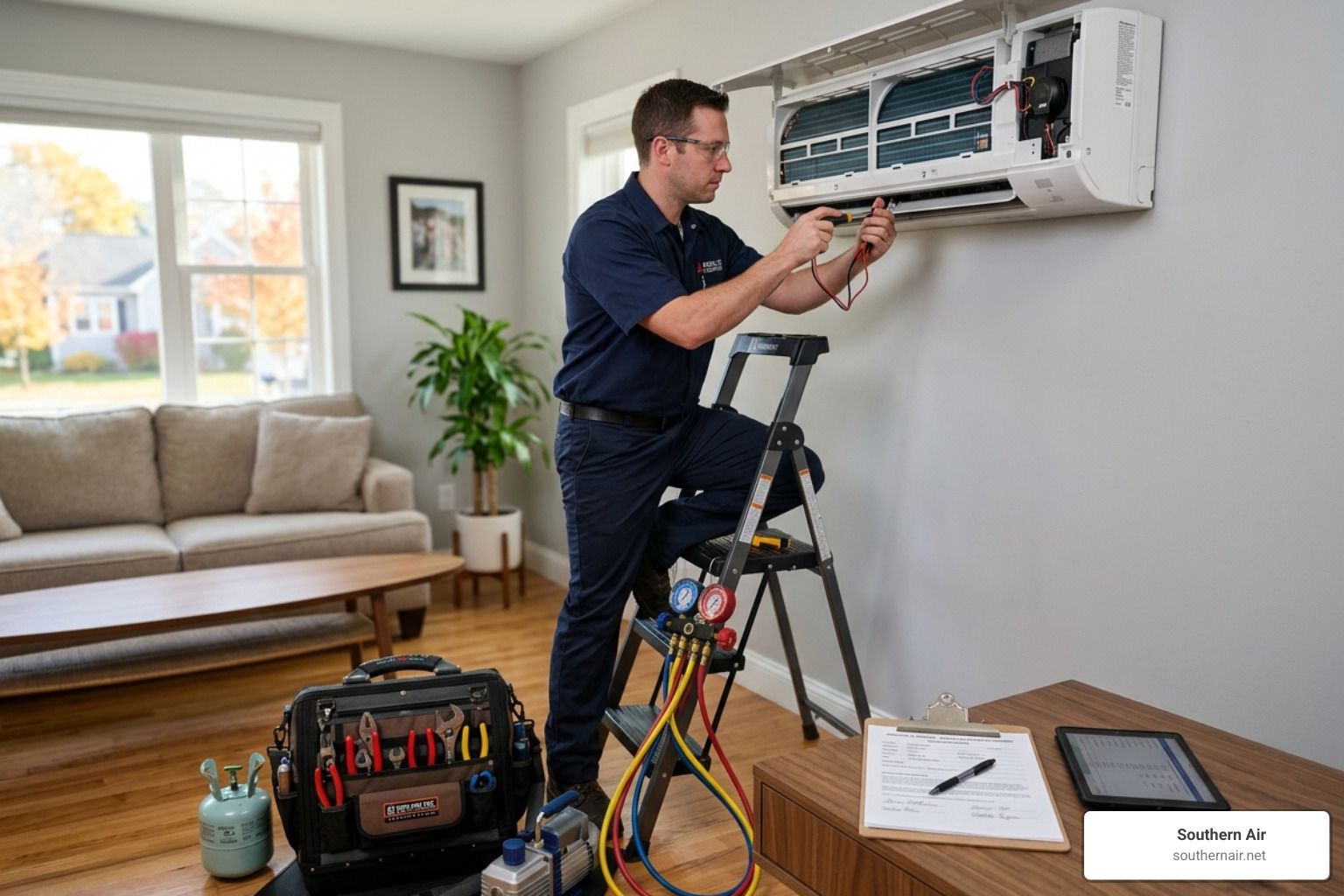 mini split service contract